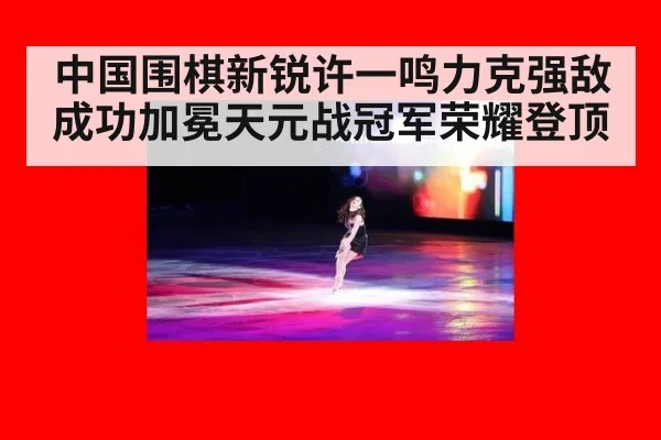 中国围棋新锐许一鸣力克强敌成功加冕天元战冠军荣耀登顶